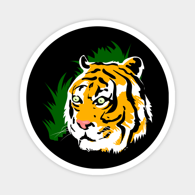 Tiger Magnet by Tapan